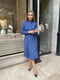 Сукня А-силуету світло-синя | 6404131 | фото 2