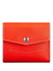 Шкіряний гаманець яскраво-червоний | 6402124 | фото 5