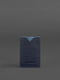 Шкіряний кард-кейс темно-синій | 6402319 | фото 5