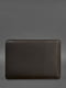 Шкіряний чохол для MacBook 15/16 темно-коричневий | 6402584 | фото 2