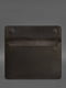 Шкіряний чохол-конверт на магнітах для MacBook Air / Pro 13 '' темно-коричневий  | 6402593 | фото 3