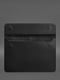 Шкіряний чохол-конверт на магнітах для MacBook 13 чорний  | 6402594 | фото 3