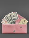 Шкіряний гаманець рожевий | 6402641 | фото 2
