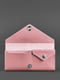 Шкіряний гаманець рожевий | 6402641 | фото 3