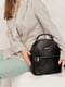 Міні-рюкзак чорний | 6402901 | фото 4