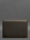 Шкіряний чохол для MacBook 14" темно-коричневий  | 6403148 | фото 2