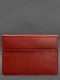 Шкіряний чохол-конверт на магнітах для MacBook 16" червоний | 6403277 | фото 2
