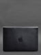 Шкіряний чохол-конверт на магнітах для MacBook 13 темно-синій | 6403283 | фото 2