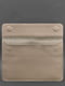 Шкіряний чохол-конверт на магнітах для MacBook 16" бежевий | 6403407 | фото 3