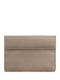 Шкіряний чохол-конверт на магнітах для MacBook 13 світло-бежевий | 6403409 | фото 4
