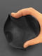 Шкіряний чохол для окулярів з клапаном на магніті чорний | 6403454 | фото 3
