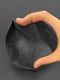 Шкіряний чохол для окулярів із клапаном на магніті чорний  | 6403455 | фото 3