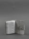 Шкіряний кард-кейс (Книжечка) сірий | 6403514 | фото 3