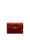 Шкіряний кард-кейс червоний  | 6403888 | фото 5