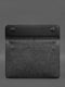 Чохол-конверт із клапаном шкіра+фетр для MacBook 13" чорний  | 6403902 | фото 3