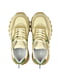 Кроссовки зелено-бежевые | 6415054 | фото 4