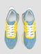 Кроссовки желто-голубые | 6415998 | фото 6