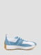 Кросівки біло-блакитні | 6416000 | фото 4