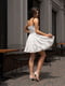 Сукня міні бюстьє біла | 6352322 | фото 10