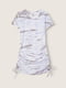 Міні-сукня сіро-біла | 6416125 | фото 4