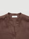 Блуза коричневая | 6416349 | фото 2
