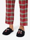 Комплект: лонгслів, штани та тапочки з логотипом бренду | 6416483 | фото 10