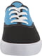 Кеды черно-голубые с логотипом бренда | 6416504 | фото 4