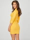 Сукня жовта з логотипом бренду | 6416594 | фото 2