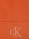 Шапка оранжевая с логотипом бренда | 6416605 | фото 2