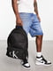 Рюкзак чорний з логотипом бренду | 6416623 | фото 7