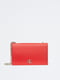 Сумка-клатч красная с логотипом бренда | 6416641