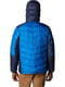 Куртка синьо-блакитна з логотипом бренду | 6416791 | фото 3
