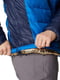 Куртка сине-голубая с логотипом бренда | 6416791 | фото 7