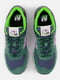Кроссовки зеленые с контрастными вставками | 6416794 | фото 2