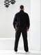 Спортивний чорний костюм з принтом | 6416818 | фото 3
