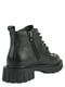 Ботинки кожаные черные | 6416837 | фото 5