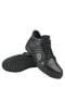 Кроссовки кожаные черные | 6416850