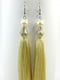 Ексклюзивні сережки-китиці з перлами | 6417122 | фото 2