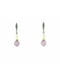 Ексклюзивні сережки "Віолія" з кунцитом, перлами | 6418111 | фото 2