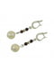 Ексклюзивні сережки "Барочні" з перлами, гранатами | 6418962 | фото 2