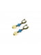 Ексклюзивні сережки "Русь" з цитрином, апатитом | 6418974 | фото 2