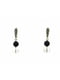 Ексклюзивні сережки "Пріма донна" з лавою, гірським кришталем | 6419597