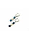 Ексклюзивні сережки "Ауріка" з котячим оком, перлами | 6419695 | фото 2