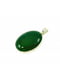 Підвіска з коштовного каміння (агат зелена, срібло) | 6419847 | фото 2