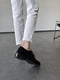 Туфли черные с принтом | 6420112 | фото 5