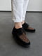 Туфлі чорні з принтом | 6420112 | фото 4