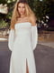Сукня А-силуету біла | 6420223 | фото 4