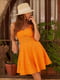 Сукня А-силуету помаранчева | 6420280 | фото 4