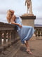Сукня у білизняному стилі блакитна | 6420285 | фото 2