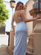 Сукня у білизняному стилі блакитна | 6420286 | фото 4
